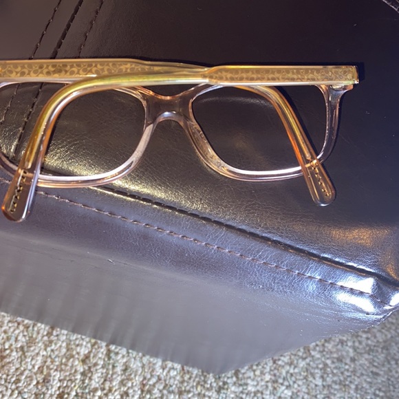 Designer frame coachHc6143 Transparent champagne frame5561 - Picture 4 of 12